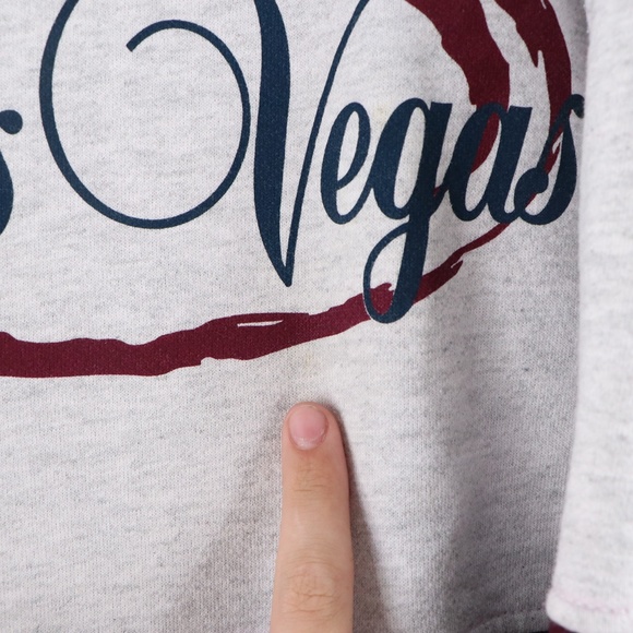 Vintage 90s Streetwear Las Vegas Sweatshirt USA - Picture 6 of 9